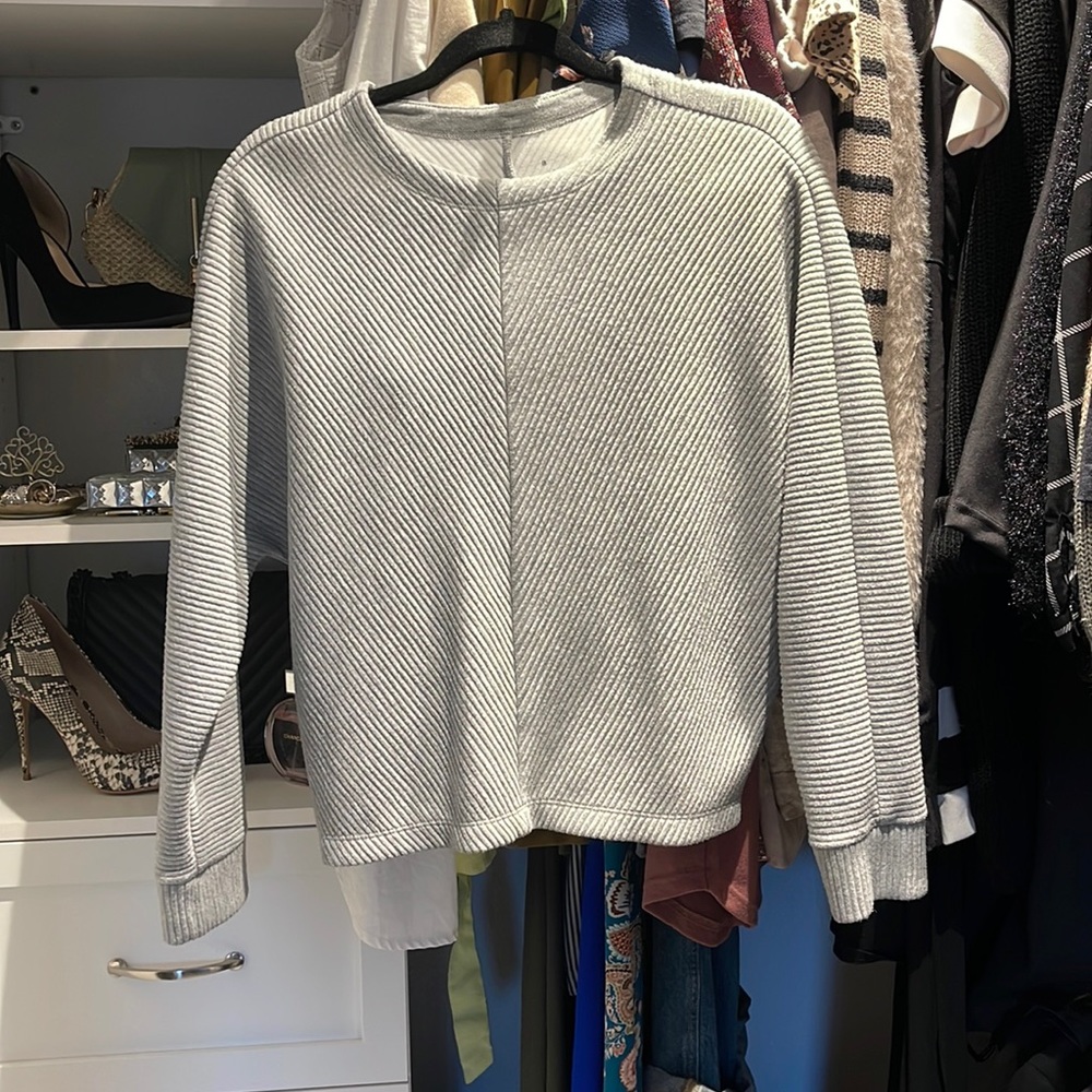 Light gray sweater
